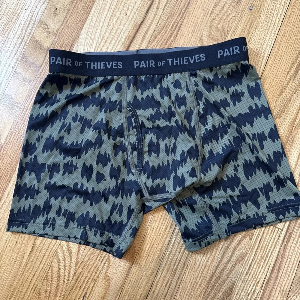 Men's Pair of Thieves SuperFit Vented Mesh Boxer Brief Underwear Size Small
